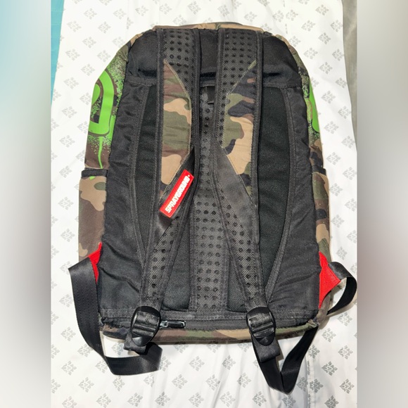 Sprayground - Camo Print/ Glow in the Dark Backpack - Picture 2 of 15